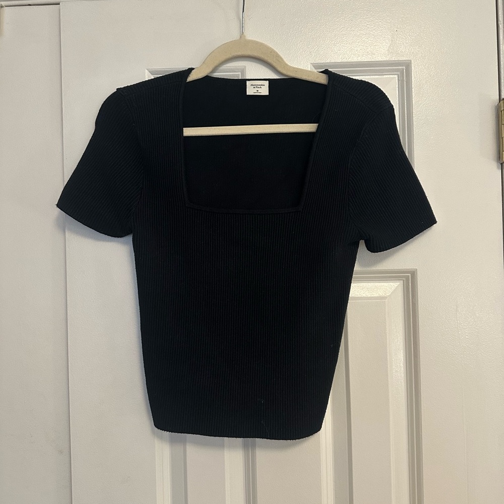 Abercrombie Ottoman Square Neck Top